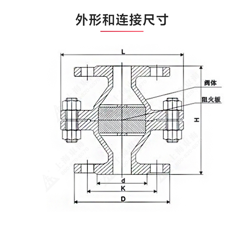 GZW-1不锈钢管道阻火器_半岛在线结构图.jpg